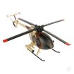 Twister 1/48 Scale MD 500 Helicopter (Military) Flybarless Radio Controlled Aircraft