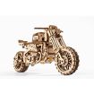 UGears Scrambler UGR-10 Motor Bike with Sidecar Wooden Model Kit