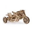 UGears Scrambler UGR-10 Motor Bike with Sidecar Wooden Model Kit