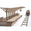 UGears Train and Platform Wooden Construction Kit Deal