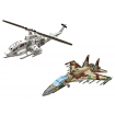 CubicFun P628H A1Huey and Cobra Fighter Jet 3D Puzzle