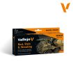 Vallejo Rust Stain and Streaking Set of 8 Acrylic Paint Colours