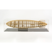 DW 1/408 Scale Hindenburg Zeppelin and Dust Cover Wooden Model Kit