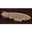 DW 1/408 Scale Hindenburg Zeppelin and Dust Cover Wooden Model Kit