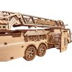 Wood Trick Rescue Fire Truck Wooden Model Kit