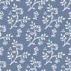Julia White on Blue Wallpaper for 12th Scale Dolls House