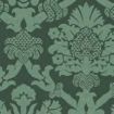 Portia Tuscan Green Wallpaper for 12th Scale Dolls House