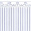 Majestic Aqua White Wallpaper for 12th Scale Dolls House