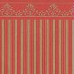 Majestic Gold and Red Wallpaper for 12th Scale Dolls House