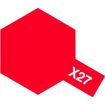 Tamiya Acrylic Gloss Paint (10ml) - Clear Red