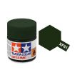 Tamiya Acrylic Flat Paint (10ml) - Dark Green