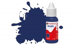 Humbrol Acrylic Dropper Bottles 14ml - Gloss - Midnight Blue