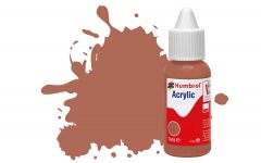 Humbrol Acrylic Dropper Bottles 14ml - Matt - Rust