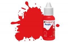 Humbrol Acrylic Dropper Bottles 14ml - Gloss - Fire Orange