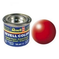 Revell Solid Silk Matt Enamel Paint - Luminous Red