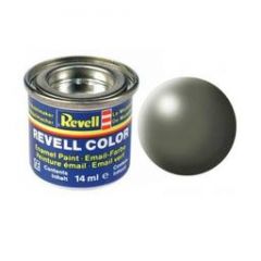 Revell Solid Silk Matt Enamel Paint - Greyish Green