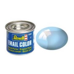 Revell Clear Enamel Paint - Clear Blue