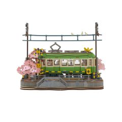 Rolife Sakura Journey Tram Wooden Model Kit