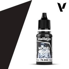 Vallejo Model Color 17ml  Matt Black