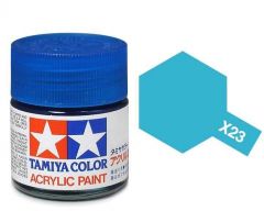 Tamiya Acrylic Gloss Paint (10ml) - Clear Blue