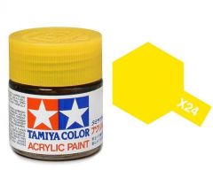 Tamiya Acrylic Gloss Paint (10ml) - Clear Yellow