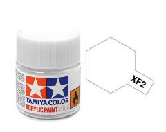 Tamiya Acrylic Flat Paint (10ml) - Flat White