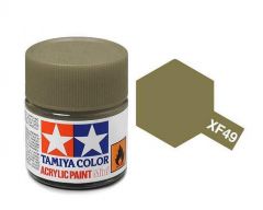 Tamiya Acrylic Flat Paint (10ml) - Khaki