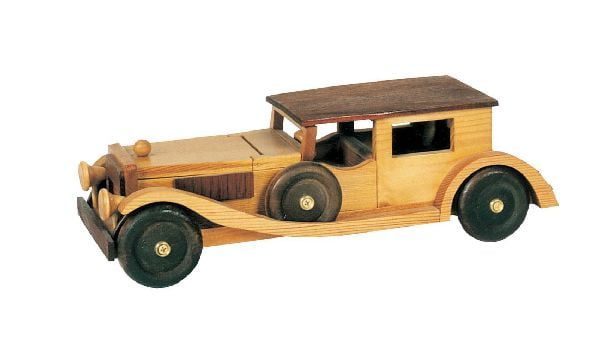 Wooden Mercedes Saloon - Plan