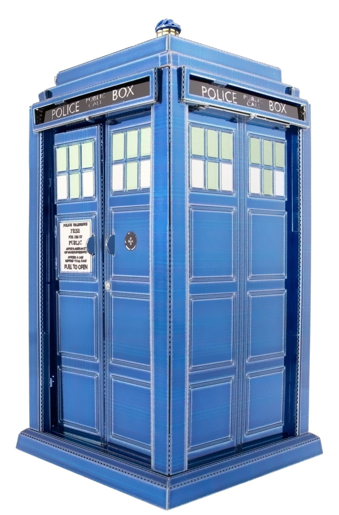 Metal Earth Doctor Who Tardis 3D Metal Model Kit