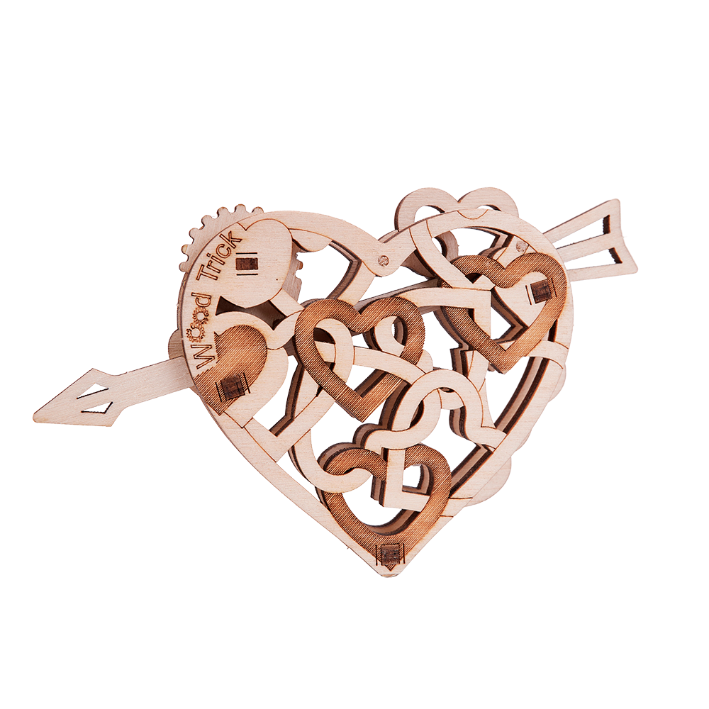 Wood Trick Heart