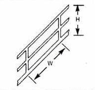 Plastruct Stair Rails