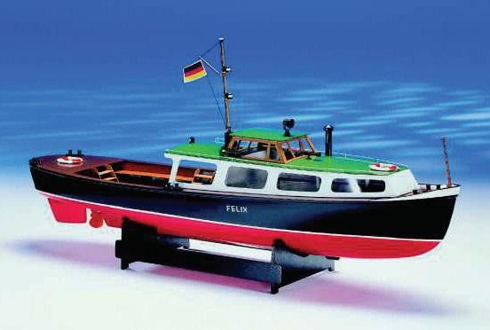 Krick 1/25 Scale Felix Harbour Launch Model Kit