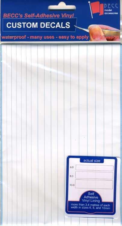 Becc Vinyl Lining Tape Wide 6