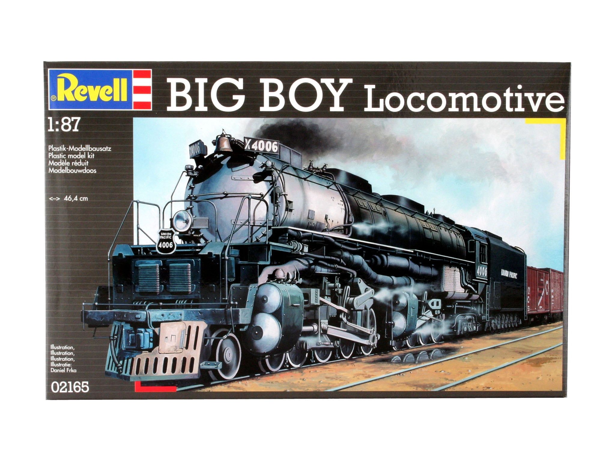 Revell 1/87 Scale Big Boy Locomotive Plastic Model Kit