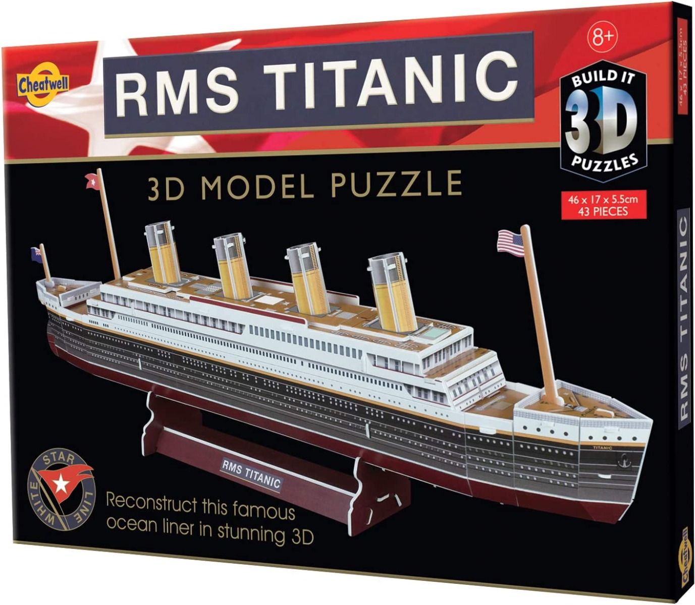 Cheatwell Build-It Titanic 3D Puzzle