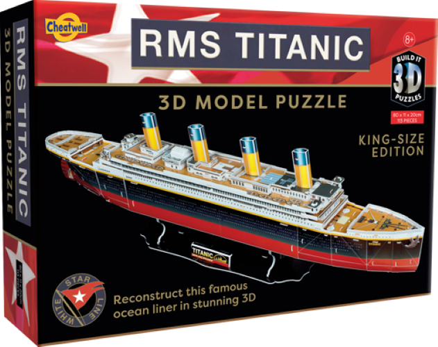 Cheatwell Titanic Giant 3D Puzzle