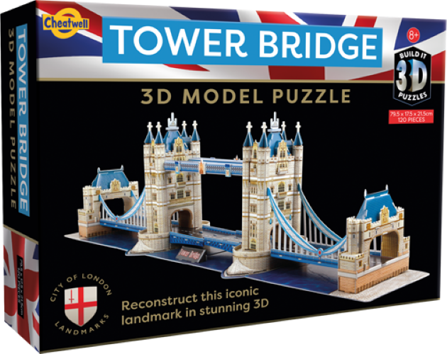 Cheatwell Tower Bridge 3D Puzzle