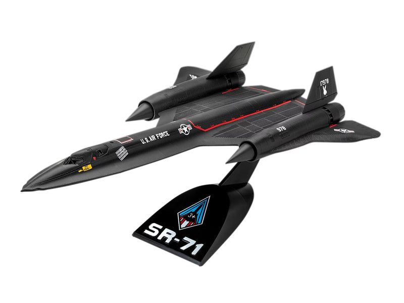 Revell 1/110 Scale Lockheed SR-71 Black Bird Easy Click Model Kit