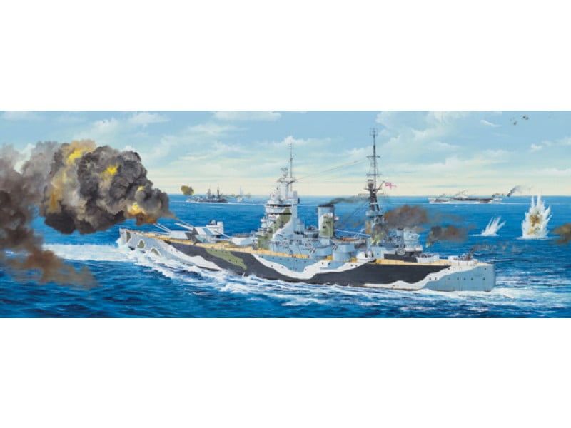 Trumpeter 1/200 Scale HMS Rodney Nelson Class Battleship Model Kit