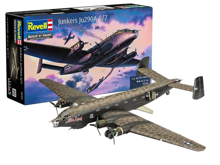 Revell 1/72 Scale Junkers Ju290A-5/7 “Sea Eagle” Model Kit