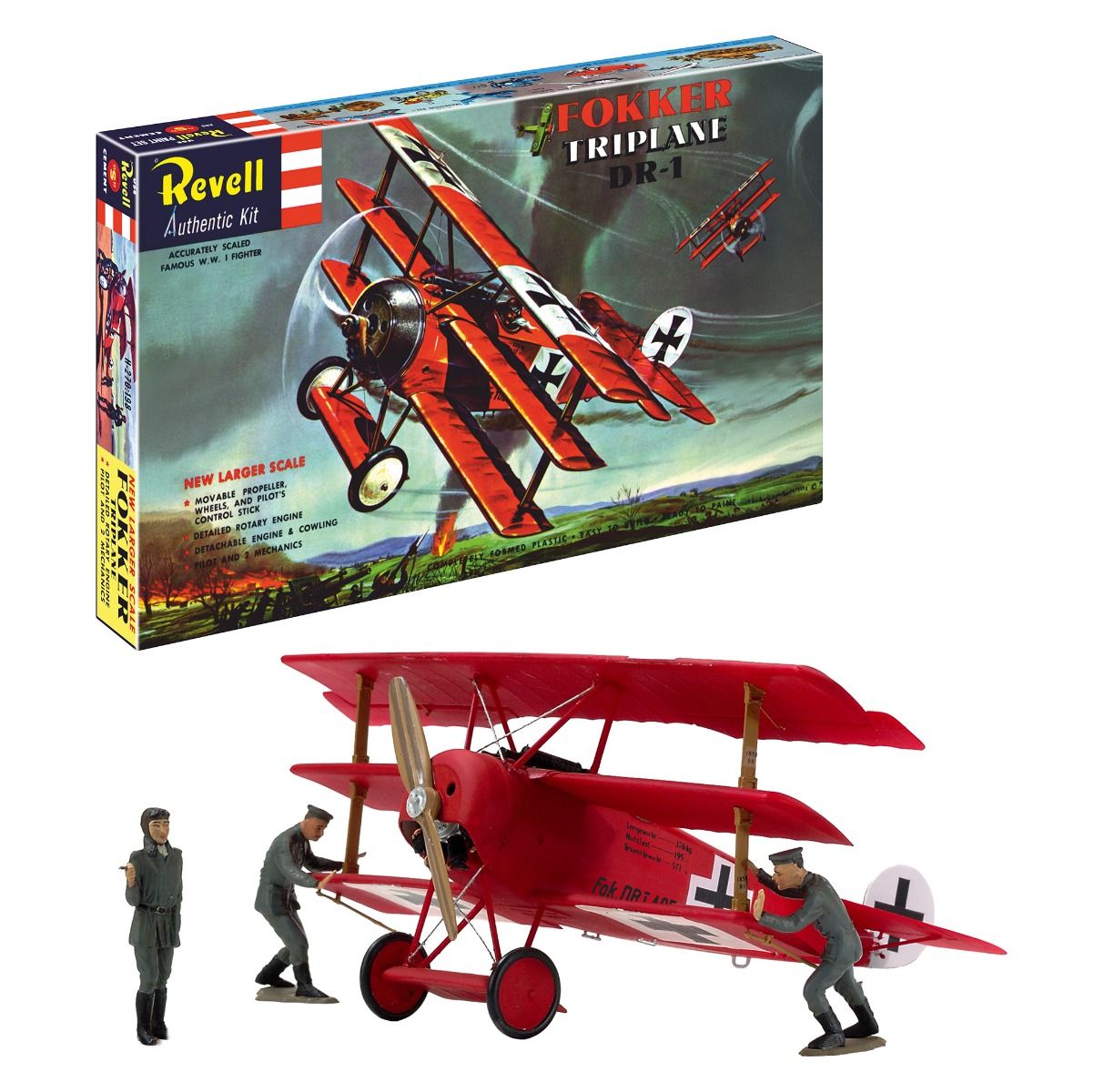 Revell 1/28 Scale Fokker Triplane DR.1 Model Kit