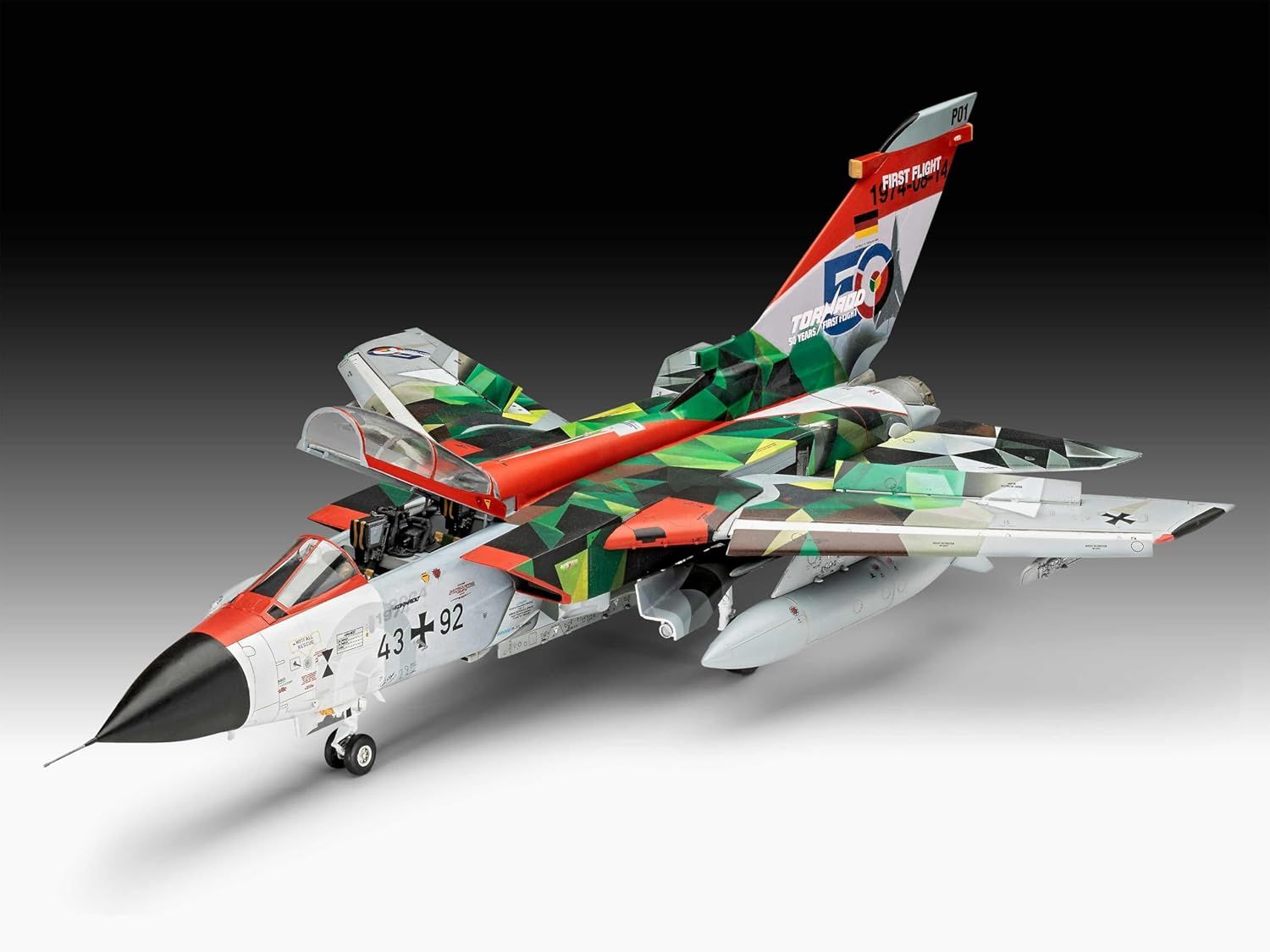 Revell 1/48 Scale Panavia Tornado IDS "50 Years" Model Kit
