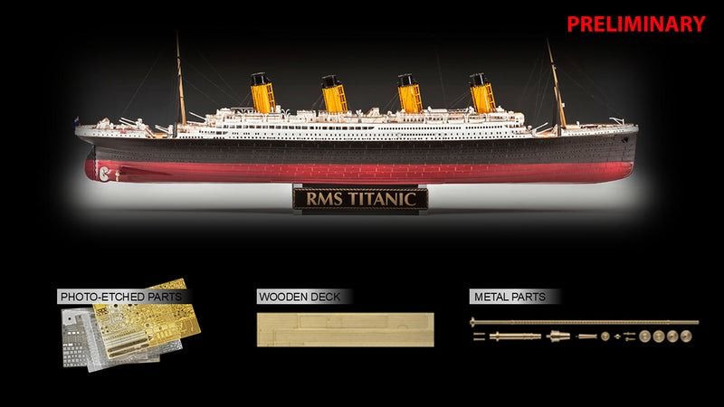 Revell 1/400 Scale Titanic Platinum Edition Model Kit