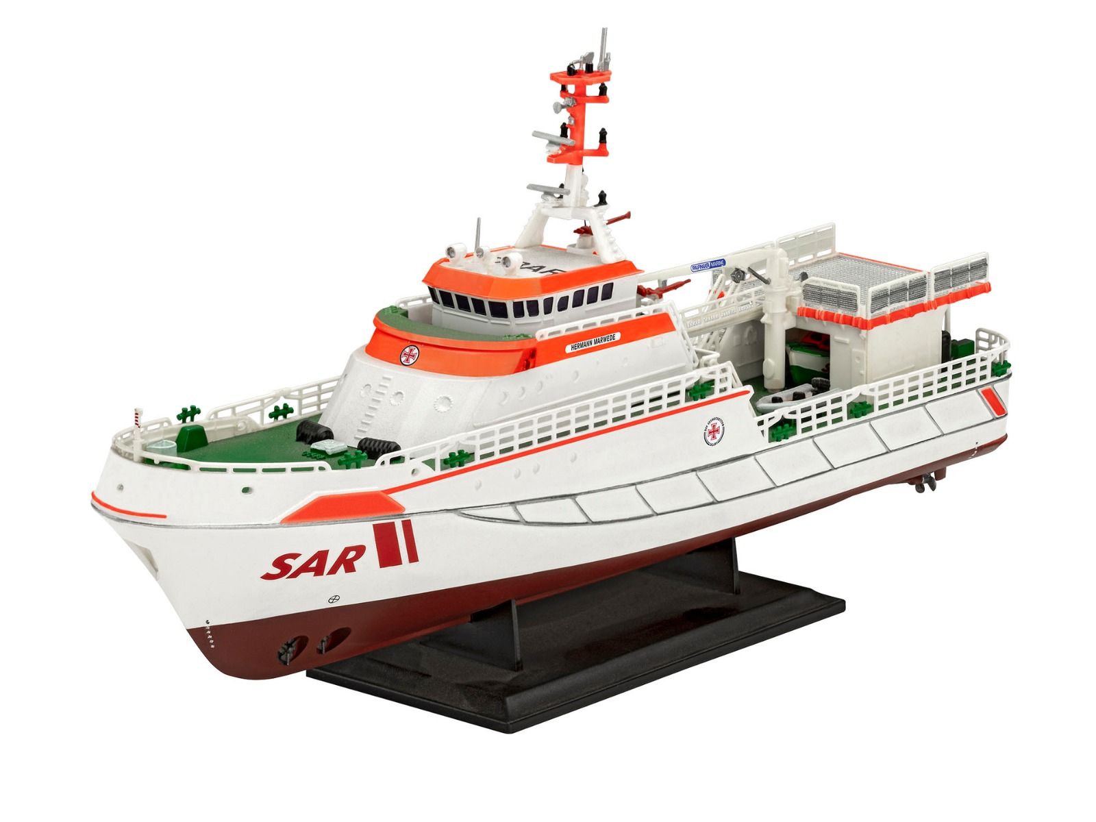 Revell 1/200 Scale Seenotkreuzer "Hermann Marwede" Model Kit