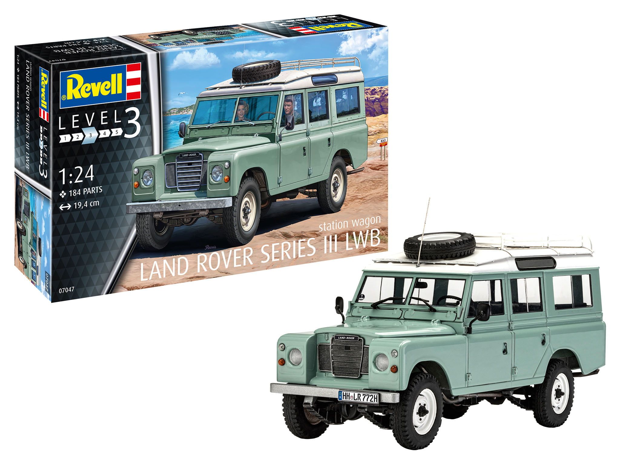 Revell 1/24 Scale Land Rover Series III Model Kit