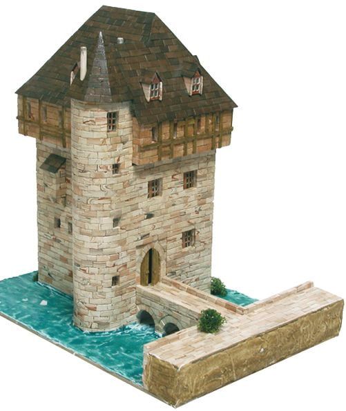 Aedes Ars Belgian Crupet Castle Model Brick Kit
