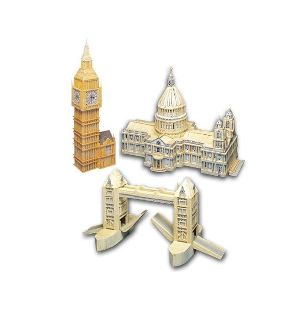 Match Craft London Pack Matchstick Kits
