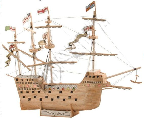 Match Craft The Mary Rose Matchstick Construction Model Kit
