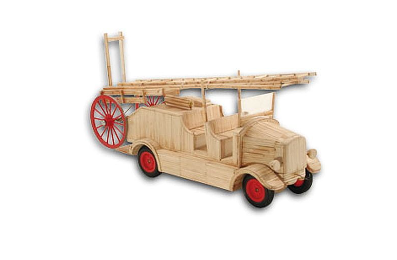 Match Craft Fire Engine circa 1930 Matchstick Kit