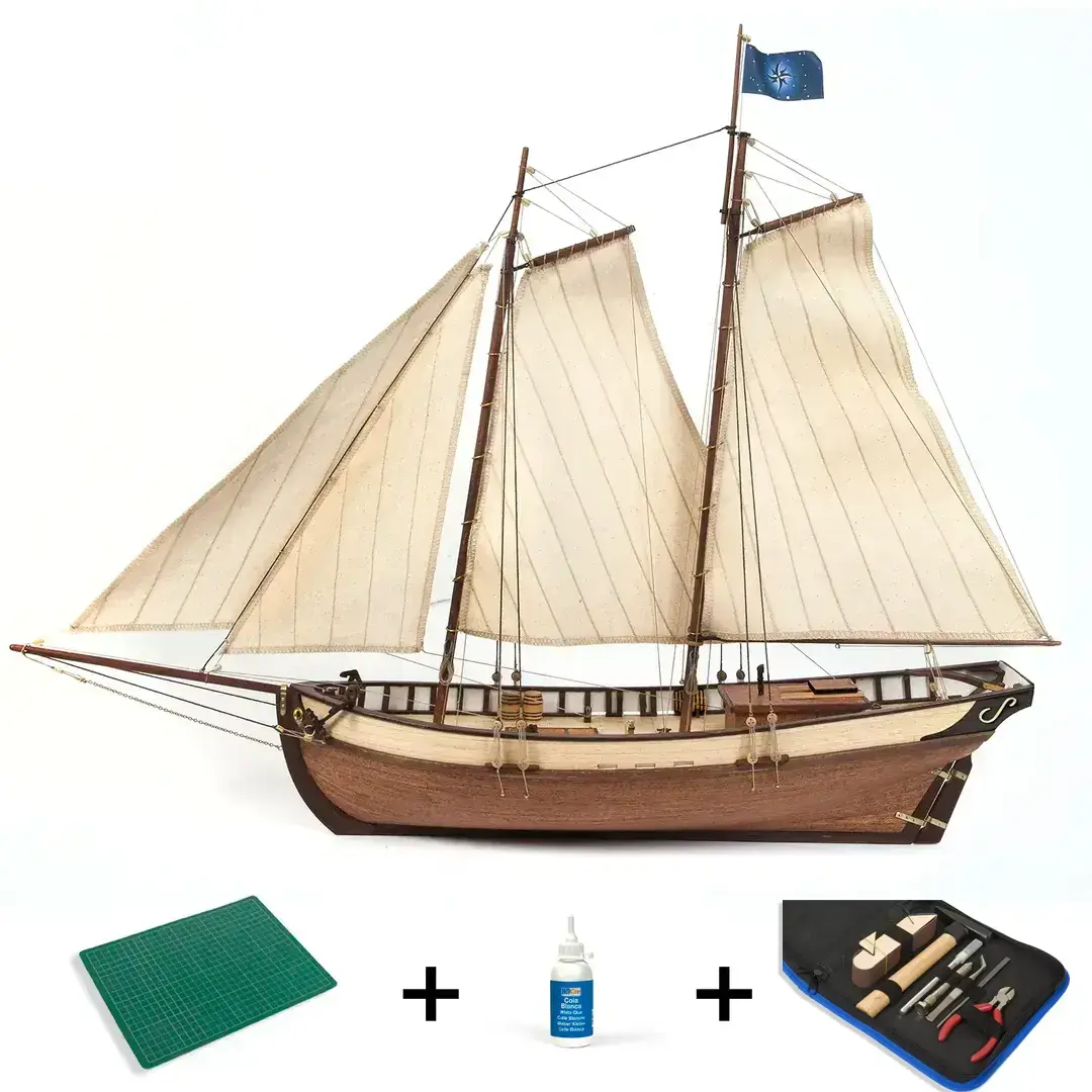 Occre 1/50 Scale Polaris Starter Pack Model Kit
